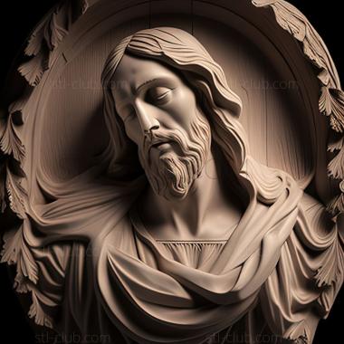 3D model st jesus (STL)